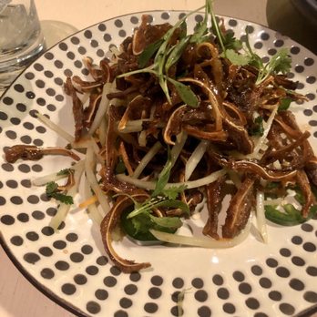 Sugarcane - Pig Ear Pad Thai (papaya salad) - Cocktail Bars Near Me - Las Vegas, Nevada Sugarcane - Pig Ear Pad Thai (papaya salad) - Cocktail Bars Near Me - Las Vegas, Nevada