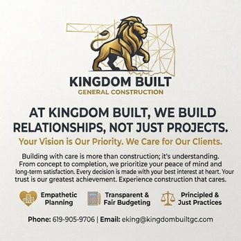 Kingdom Built - General Contractors Near Me - Piedmont, Oklahoma Kingdom Built - General Contractors Near Me - Piedmont, Oklahoma