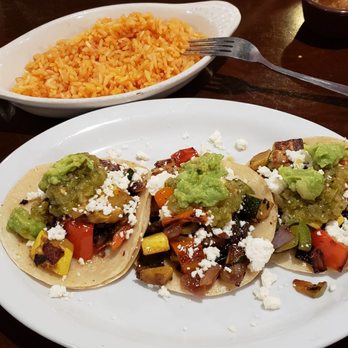 Las Margs - Three veg street taco and rice for me. VERY filling. - Mexican Near Me - Commerce City, Colorado Las Margs - Three veg street taco and rice for me. VERY filling. - Mexican Near Me - Commerce City, Colorado