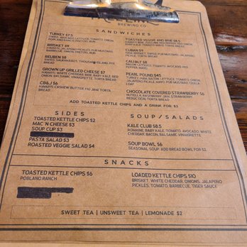 Fall Line Brewing - Menu - Breweries Near Me - Macon, Georgia