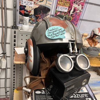 Idea's Music and Books - Anakin helmet that was used in the series ! - Vinyl Records Near Me - Honolulu, Hawaii Idea's Music and Books - Anakin helmet that was used in the series ! - Vinyl Records Near Me - Honolulu, Hawaii