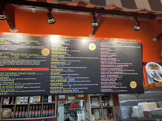 Menu photo 4 Suzette Crepe Cafe Albany, CA