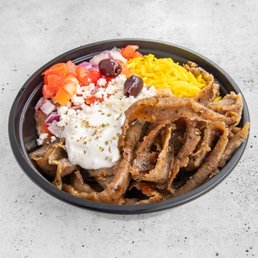 Gyro Meat Rice Plate