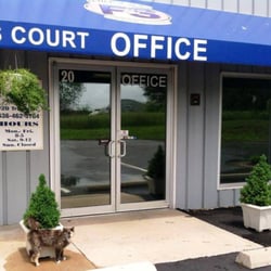 F&S Collision Repair - The door to our office, along with a small furry visitor!