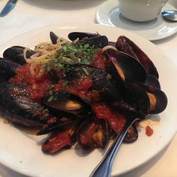 Perbacco - Cozze alla marinara (Mussels with marinara) with pasta. Mussels can't get better than this! - Italian Near Me - Houston, Texas Perbacco - Cozze alla marinara (Mussels with marinara) with pasta. Mussels can't get better than this! - Italian Near Me - Houston, Texas