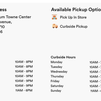 Ulta Beauty - Curbside hours from app. Outgoing recorded message from their business phone stated something else. - Hair Salons Near Me - Chino, California Ulta Beauty - Curbside hours from app. Outgoing recorded message from their business phone stated something else. - Hair Salons Near Me - Chino, California