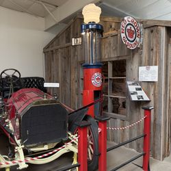 Churchill County Museum - The historical vehicles in the annex building