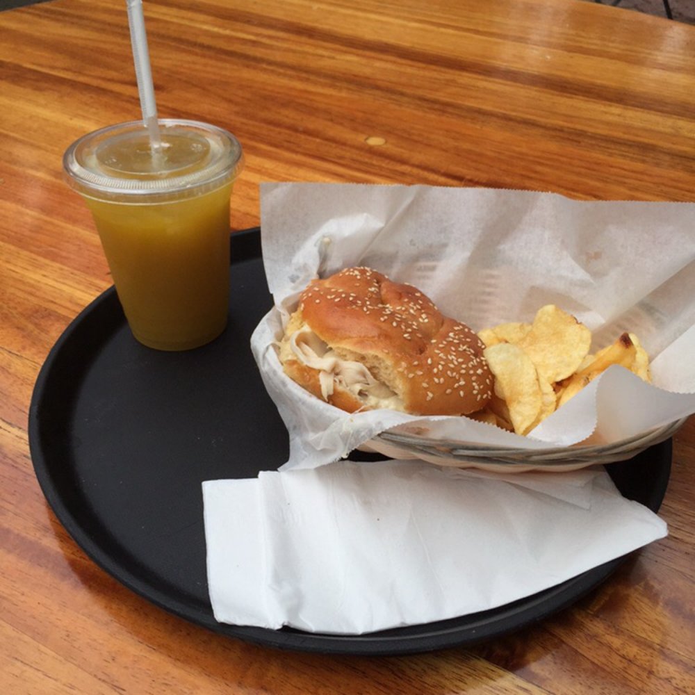 Common Ground Bakery - Turkey and prove with mango tea - Bakeries Near Me - Brunswick, Georgia
