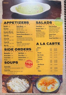 Menu photo 3 El Tapatio Henryetta, OK