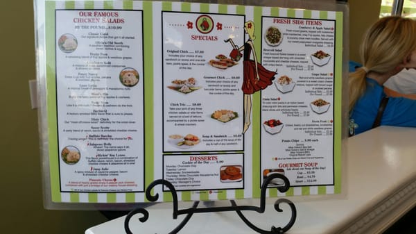 Menu photo 2 Chicken Salad Chick Augusta, GA