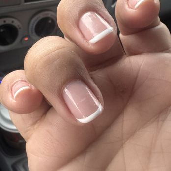 Jo Nails 2 - White polish smudged in the nail bed??? - Nail Salons Near Me - Manteca, California