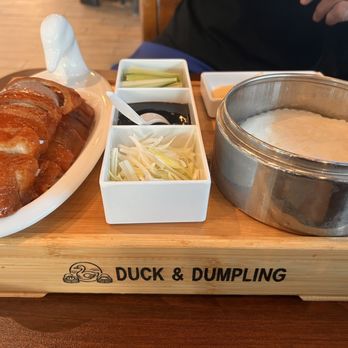 Duck & Dumpling - Half duck plate - Noodles Near Me - San Antonio, Texas Duck & Dumpling - Half duck plate - Noodles Near Me - San Antonio, Texas