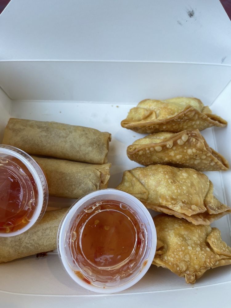 Food from 1+1 Restaurant & Tea