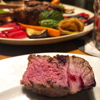 The Alden - Perfect medium rare on the rack of lamb (@tiffhuangry) - New American Near Me - Chamblee, Georgia
