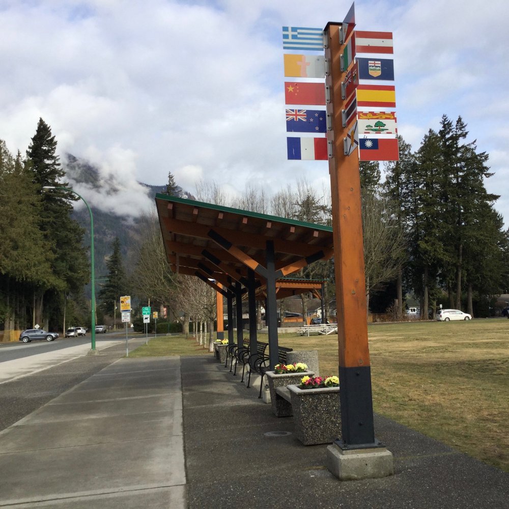District Hall - Bus stop - benches and signage. - Landmarks & Historical Buildings Near Me - Hope, British Columbia District Hall - Bus stop - benches and signage. - Landmarks & Historical Buildings Near Me - Hope, British Columbia