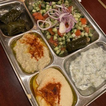 Kabobi Grill - Vegetarian Sampler Appetizer - Mediterranean Near Me - Chicago, Illinois