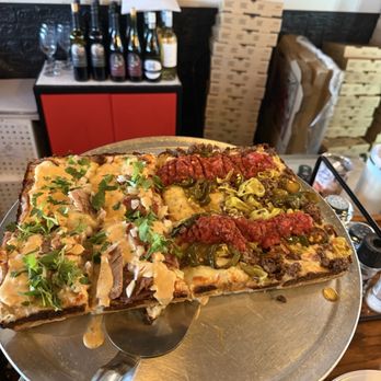 Motor City Pizza - Birria Pizza, sweet heat pizza - Salad Near Me - Lewisville, Texas Motor City Pizza - Birria Pizza, sweet heat pizza - Salad Near Me - Lewisville, Texas