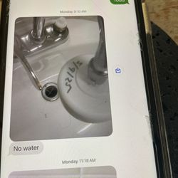 Silver Springs Care Center - The sink shut down.