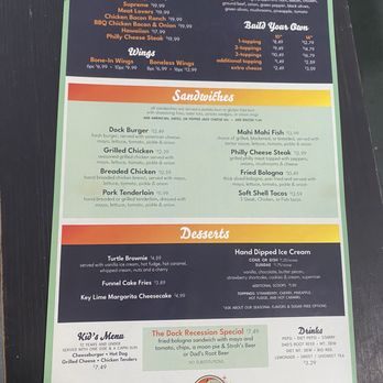 The Dock Restaurant and Bar - Seafood Near Me - Leavenworth, Indiana The Dock Restaurant and Bar - Seafood Near Me - Leavenworth, Indiana