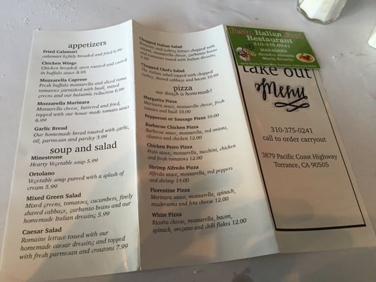 Menu photo 8 Pesto Italian Torrance, CA Menu photo 8 Pesto Italian Torrance, CA