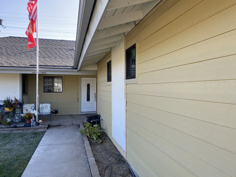 Slide of La Habra Construction