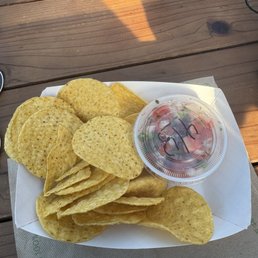 The questioned chips and pico