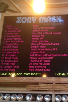 Zony Mash Beer Project by null