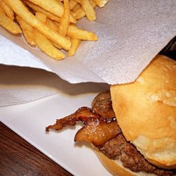 Plan B Glastonbury - Bacon Burger & Fries