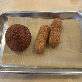 Black Bean Deli - Papa Rellanos and Ham Croquettas - Cuban Near Me - Winter Park, Florida