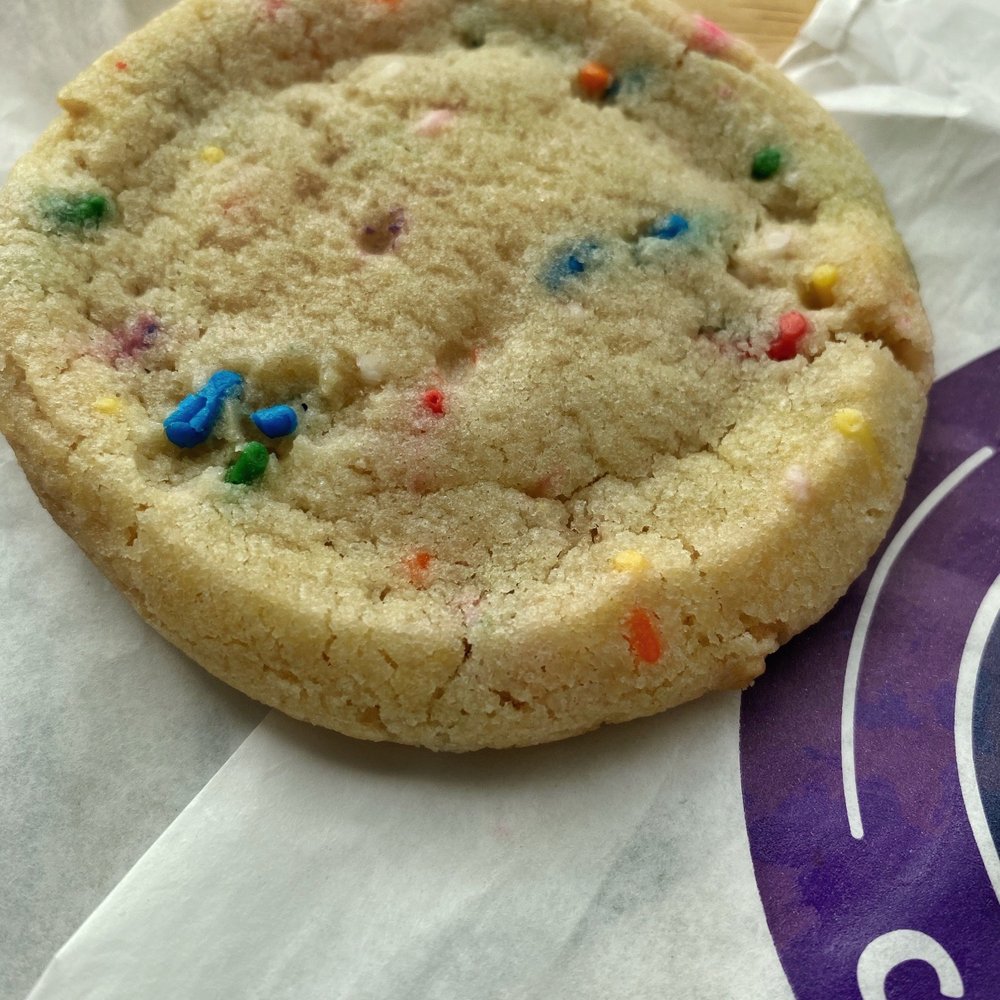 Insomnia Cookies - Vegan birthday cake - Desserts Near Me - Eugene, Oregon