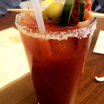 Cafe Strudel - Strudel's Smoky Bacon Bloody Mary - New American Near Me - West Columbia, South Carolina