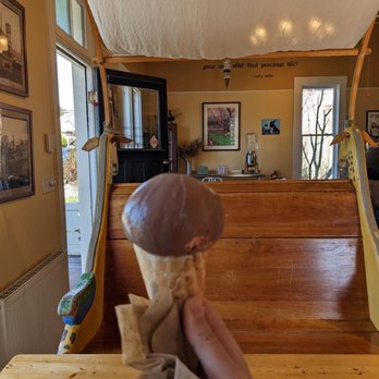 Arcata Scoop - a person holding an ice cream cone - Ice Cream & Frozen Yogurt Near Me - Arcata, California