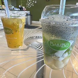 Bamboo special and pasión fruit Bamboo special and pasión fruit
