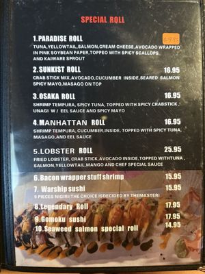 Menu photo 2 Sensei Sushi Bar & Grill Kapaʻa, HI