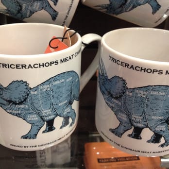 Mongrel - Triceratops Meat Chart mugs. - Cards & Stationery Near Me - Richmond, Virginia