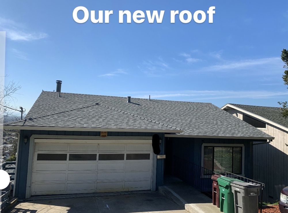 Slide of Maciel Roofing Construction