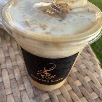 Stories Cafe - Biscoff Latte - Coffee & Tea Near Me - Whittier, California Stories Cafe - Biscoff Latte - Coffee & Tea Near Me - Whittier, California