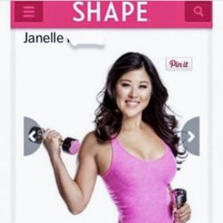 Pilates with Janelle - Thank you, SHAPE Magazine for the feature