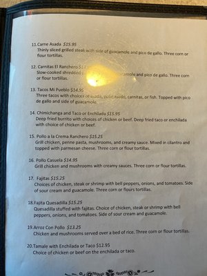 Menu photo 2 El Ranchero | Mexican Restaurant Post Falls, ID