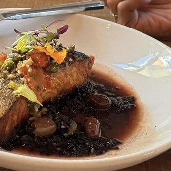 Doppio Zero Concord Veranda - The salmon with wild rice - Italian Near Me - Concord, California
