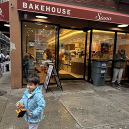 Exterior outside entrance of Siena Bakehouse - Exterior - New York, New York Exterior outside entrance of Siena Bakehouse - Exterior - New York, New York