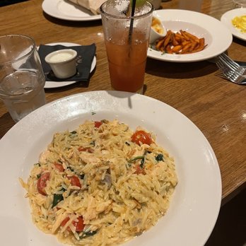 Jack's Restaurant & Bar - ORZO SALMON - Breakfast & Brunch Near Me - Newark, California Jack's Restaurant & Bar - ORZO SALMON - Breakfast & Brunch Near Me - Newark, California