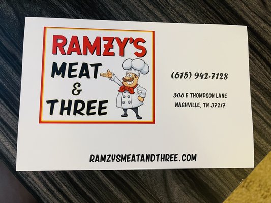 Ramzys Meat & Three by null
