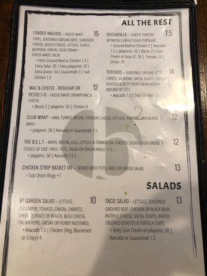 Menu photo 2 b² Taphouse & Brewery Salem, OR Menu photo 2 b² Taphouse & Brewery Salem, OR