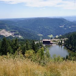 Grinde-Hütte - View of the Mummelsee