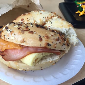 Talk Kaimuki - Delicious bagel sandwich! - Coffee & Tea Near Me - Honolulu, Hawaii