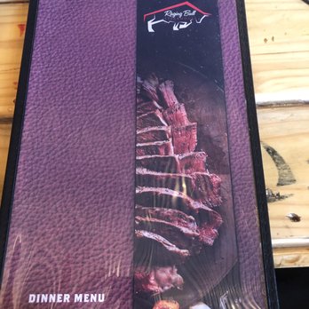 Raging Bull Steakhouse - Menu cover - Steakhouses Near Me - Warrensburg, Missouri