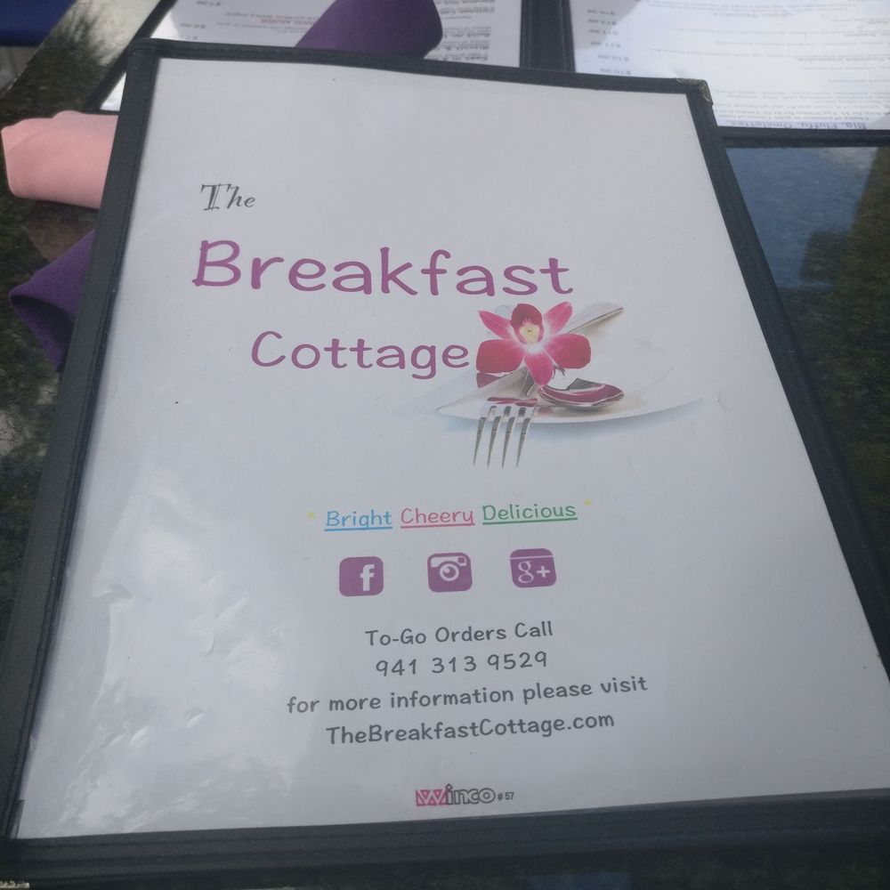 The Breakfast Cottage - Menu - Breakfast & Brunch Near Me - Nokomis, Florida The Breakfast Cottage - Menu - Breakfast & Brunch Near Me - Nokomis, Florida