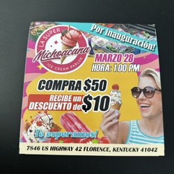 La Michoacana Premier - Florence - Coupon