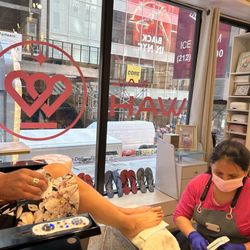 Nail WAH - Sit in the far chair and get a good view of the street to people watch